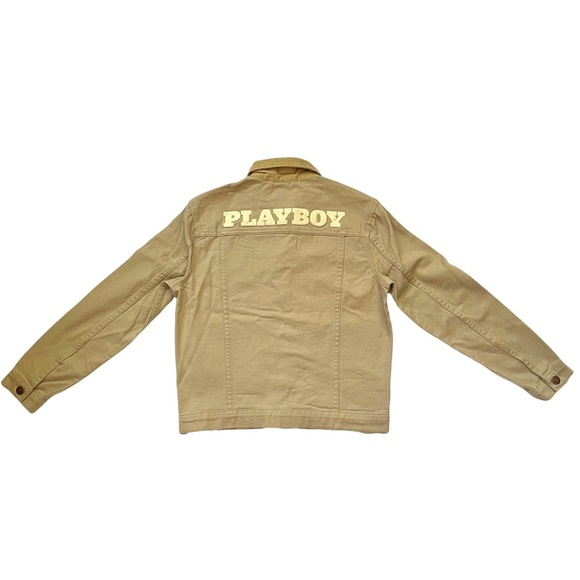 PLAYBOY x PACSUN Pumice Stone Vintage Fit Denim Jacket Size Men’s S, M - Picture 6 of 11